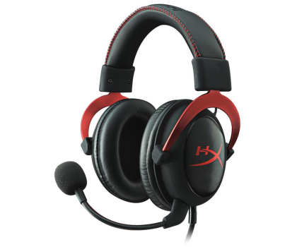 Słuchawki przewodowe HyperX Cloud II Headset (czerwone)